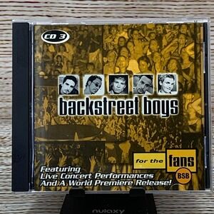 Backstreet Boys – For‎ The Fans (CD 3) [2000 CD] Live Concert Performances